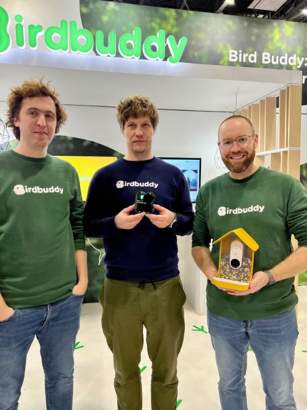 Bird Buddy co-founders